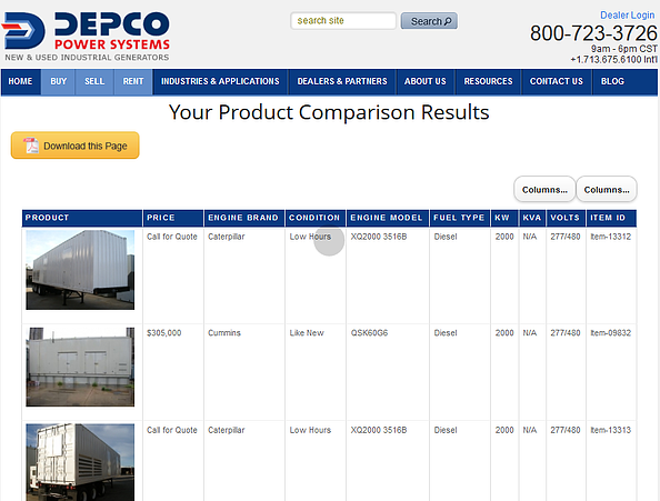 Compare and print